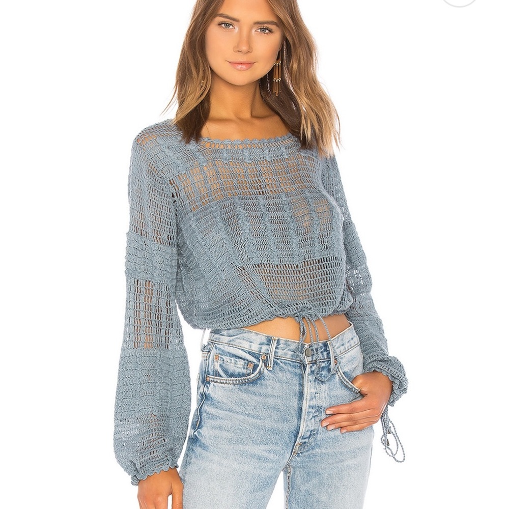 Tularosa Willow Pullover in Blue Sage